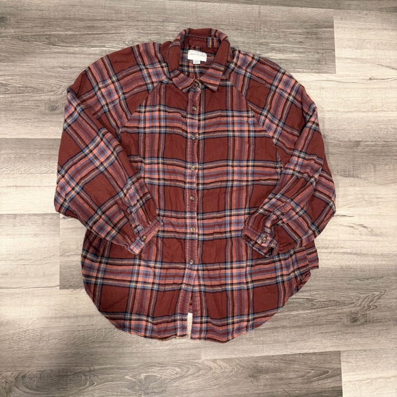 American Eagle Outfitters Tops - American Eagle Women’s Flannel Shirt Oversized Fit Size XL